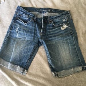 American eagle Bermuda jean shorts